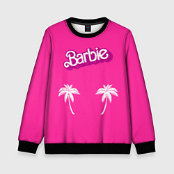 Детский свитшот Barbie пальмы