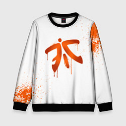 Свитшот детский Fnatic: White collection, цвет: 3D-черный