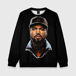 Свитшот детский Ice Cube, цвет: 3D-черный