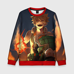 Детский свитшот Моя геройская академия