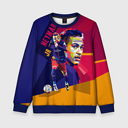 Свитшот детский Jr. Neymar, цвет: 3D-синий