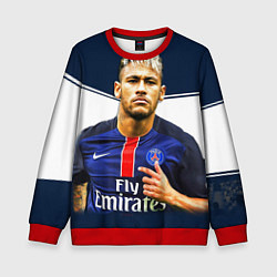 Свитшот детский Neymar: Fly Emirates, цвет: 3D-красный