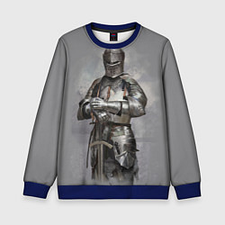 Свитшот детский Рыцарь, цвет: 3D-синий