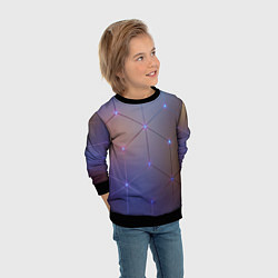 Свитшот детский НЕЙРОННАЯ СЕТЬ NEURAL NETWORK, цвет: 3D-черный — фото 2