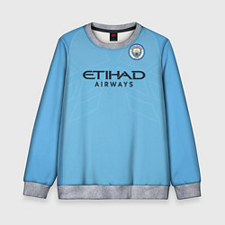 Свитшот детский Man City FC: Sterling Home 17/18, цвет: 3D-меланж