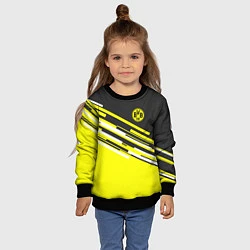Свитшот детский Borussia FC: Sport Line 2018, цвет: 3D-черный — фото 2