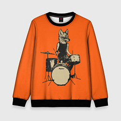 Детский свитшот Drums Fox