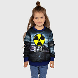 Свитшот детский S.T.A.L.K.E.R: Дима, цвет: 3D-синий — фото 2