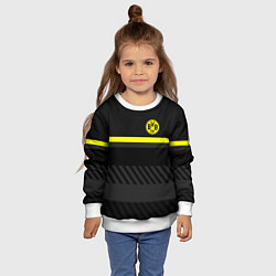 Свитшот детский FC Borussia 2018 Original #3, цвет: 3D-белый — фото 2