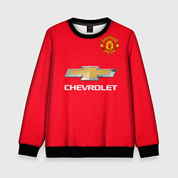 Свитшот детский FC MU: Pogba Home 17/18, цвет: 3D-черный