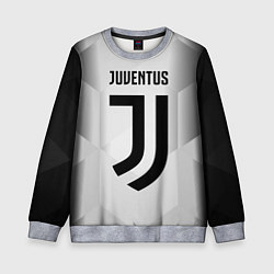 Свитшот детский FC Juventus: Silver Original, цвет: 3D-меланж