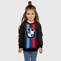 Свитшот детский BMW SPORT, цвет: 3D-черный — фото 2