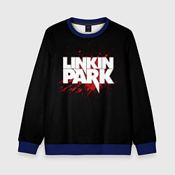 Свитшот детский Linkin Park: Drop of Blood, цвет: 3D-синий