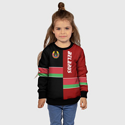 Свитшот детский Belarus Style, цвет: 3D-черный — фото 2