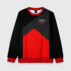 Свитшот детский Audi: Red Sport, цвет: 3D-красный