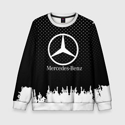 Свитшот детский Mercedes-Benz: Black Side, цвет: 3D-белый