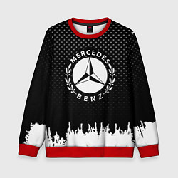 Свитшот детский Mercedes-Benz: Black Side, цвет: 3D-красный