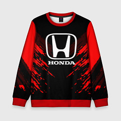 Свитшот детский Honda: Red Anger, цвет: 3D-красный