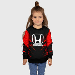 Свитшот детский Honda: Red Anger, цвет: 3D-черный — фото 2