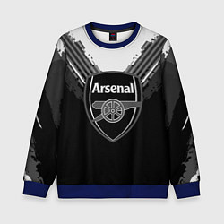 Свитшот детский FC Arsenal: Black Style, цвет: 3D-синий