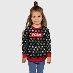 Свитшот детский FCSM Supreme, цвет: 3D-красный — фото 2