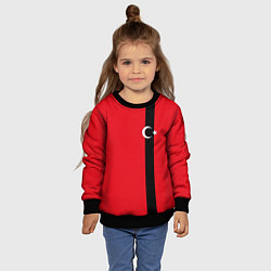 Свитшот детский Турция, цвет: 3D-черный — фото 2