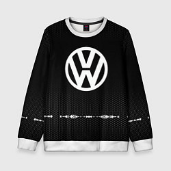 Детский свитшот Volkswagen: Black Abstract