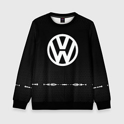 Детский свитшот Volkswagen: Black Abstract