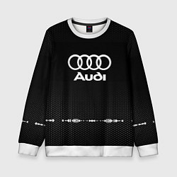 Детский свитшот Audi: Black Abstract