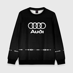 Детский свитшот Audi: Black Abstract