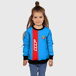 Свитшот детский СССР: Blue Collection, цвет: 3D-черный — фото 2