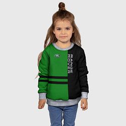 Свитшот детский Range Rover, цвет: 3D-меланж — фото 2