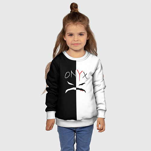 Детский свитшот ONYX / 3D-Белый – фото 4