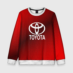 Детский свитшот Toyota: Red Carbon