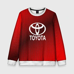 Детский свитшот Toyota: Red Carbon