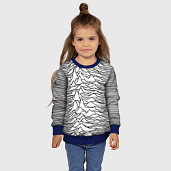 Свитшот детский White Pleasures, цвет: 3D-синий — фото 2