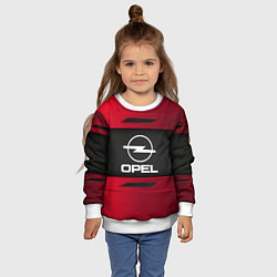 Свитшот детский Opel Sport, цвет: 3D-белый — фото 2