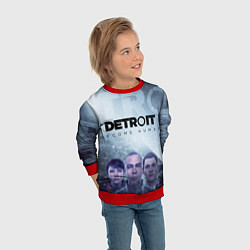 Свитшот детский Detroit: Become Human, цвет: 3D-красный — фото 2