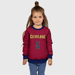 Свитшот детский Cleveland Cavaliers: Smith JR 5, цвет: 3D-синий — фото 2