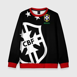 Свитшот детский Brazil Team: Exclusive, цвет: 3D-красный