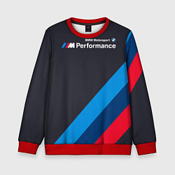 Свитшот детский BMW M Performance, цвет: 3D-красный