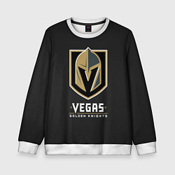 Свитшот детский Vegas: Golden Knights, цвет: 3D-белый
