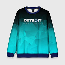 Свитшот детский Detroit: Become Human, цвет: 3D-синий