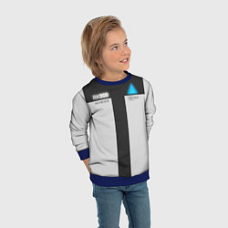 Свитшот детский RK900: Become Human, цвет: 3D-синий — фото 2