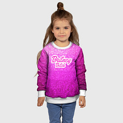 Свитшот детский Britney Bitch, цвет: 3D-белый — фото 2