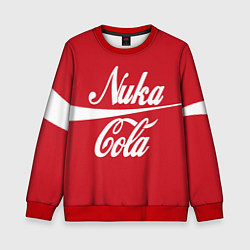 Свитшот детский Nuka Cola, цвет: 3D-красный