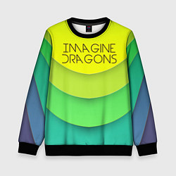 Детский свитшот Imagine Dragons: Lime Colour