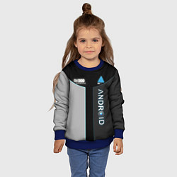 Свитшот детский Detroit: Android RK900, цвет: 3D-синий — фото 2