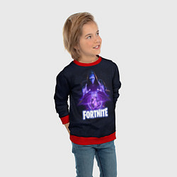 Свитшот детский Fortnite: Omen, цвет: 3D-красный — фото 2