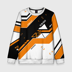 Свитшот детский CS:GO Asiimov Inverted, цвет: 3D-белый